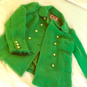 Kelly green Juicy Couture coat